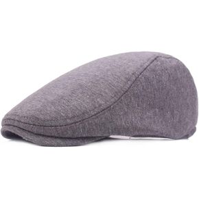 Men's Newsboy Cap Retro Classic Beret Ivy Irish Gentleman Hat Cabbie Flat Cap