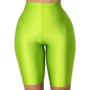 PESION Women's Active Biker Yoga Shorts/Pants, Sexy Spandex Boyshort in Kuwait