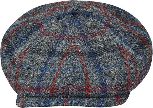 Sterkowski Shelby Cap | 100% Harris Tweed Newsboy Cap for Men | 8 Panel Peaky Style Hat in Kuwait