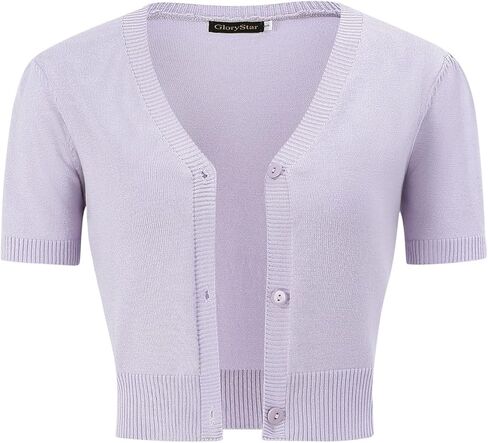 سترة نسائية كاجوال من GloryStar مفتوحة من الأمام ومكتنزة من بوليرو بأكمام 3/4 كم in Kuwait