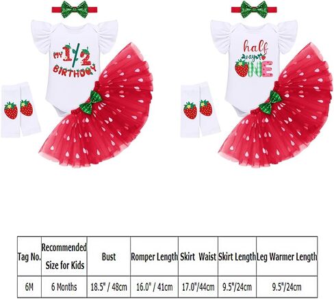 IBTOM CASTLE Baby Girls Pineapple/Strawberry/Avocado/Lemon Fruit Birthday Party Outfit Tutu Skirt Leggings 4pcs Clothes Set in Kuwait
