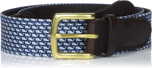 حزام Vineyard Vines الجلدي للرجال من Vineyard Whale Club in Kuwait