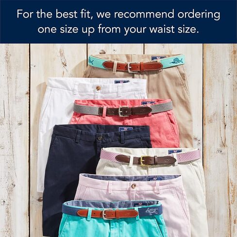 حزام Vineyard Vines الجلدي للرجال من Vineyard Whale Club in Kuwait