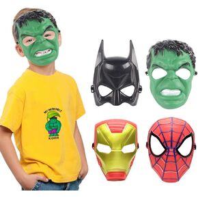 قناع Avazera Hulk للأطفال، أزياء الأبطال الخارقين لحفلات أعياد ميلاد الأطفال، ألعاب Hulk هدايا لحفلات الهالوين التنكرية