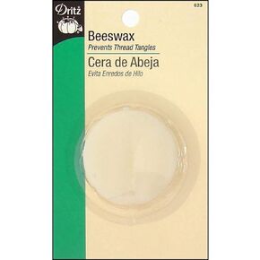Dritz 622 Beeswax with Holder, Natural, 4.75 x 2.88 x 0.63