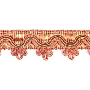 BEL AVENIR Braid Trim 3cm 12Yards Delicia French Gimp Basic Sewing Polyester DIY Crafts Costume Home Decoration (Dark Gold)