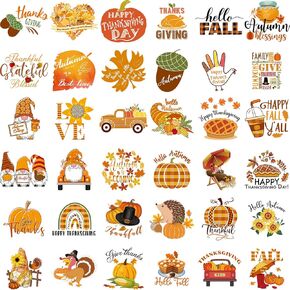 36 Sheets St. Patrick's Day Iron on Transfers Iron on Vinyls HTV Iron on Vinyl Crafts HTV Iron on Vinyl Colorful Vinyl Shirts for T-Shirts Shoes Hats Jeans Clothing Pillow DIY Decoration (Shamrock)