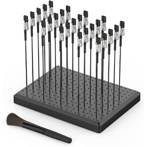 Painting Stand Base Holder and 12PCS Alligator Clip Sticks Set (with Sturdy Rubber Tips) Modeling Tools for Airbrush Spray, for Gundam Hobby Model Parts Assemble, for DIY Card Photo Memo in Saudi Arabia