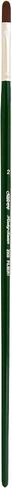 Silver Brush Limited 25032 Ruby Satin Filbert Brush for Fluid and Flow Acrylics, Size 2, Long Handle in Kuwait