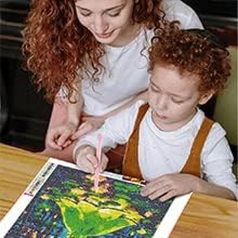 DIY Diamond Painting Kits for Adult,The Little Prince and Wolf 5D Drills Gem Art and Craft Pictures for Beginner,Embroidery Jewel Painting for Wall Decor Gift 12"x16" in Kuwait