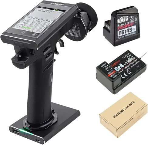 جهاز إرسال سيارة HOBBYMATE Flysky Noble NB4 Rc مع جهاز استقبال FGr4 V2 & FGr4s V2، 2.4 جيجا هرتز 4 قنوات AFHDS 3 in Kuwait