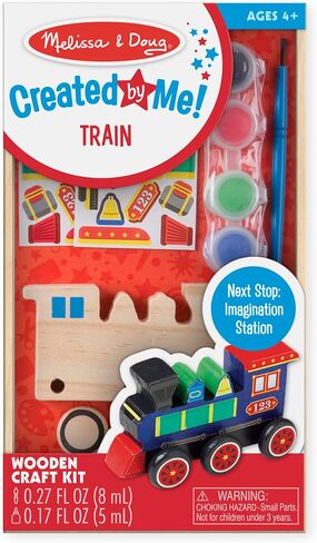 Melissa & Doug Train Wooden Craft Kit in Saudi Arabia