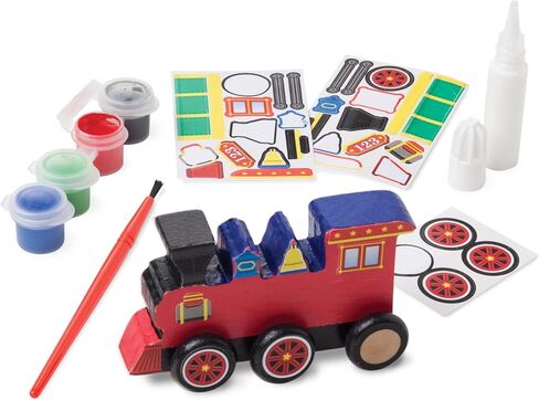 Melissa & Doug Train Wooden Craft Kit in Saudi Arabia