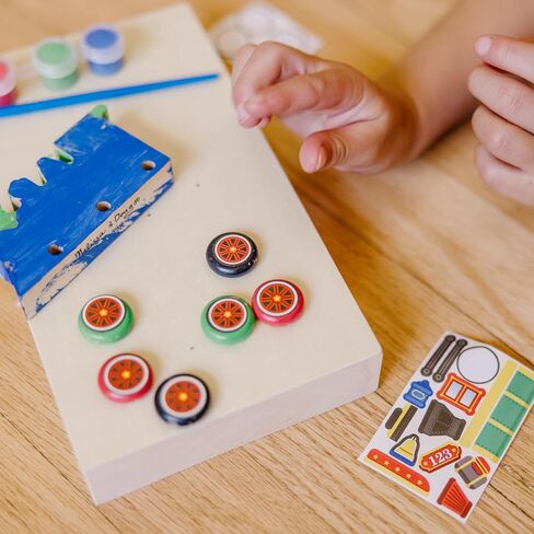 Melissa & Doug Train Wooden Craft Kit in Saudi Arabia