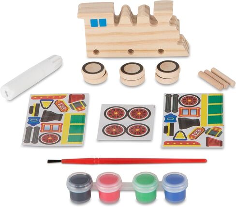 Melissa & Doug Train Wooden Craft Kit in Saudi Arabia