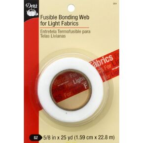 Dritz 262 Fusible Bonding Web, Regular Weight , 5/8-Inch x 25-Yards, White in Saudi Arabia