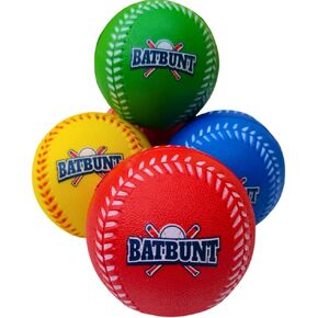 BATBUNT Soft Baseballs, Foam Baseballs for Kids Teenager Players Softball Foam Training Balls in Kuwait