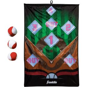 Franklin Sports MLB and NFL Target Toss Game - Kids Over The Door Mini Throwing Game - Perfect Indoor Toy for Kids in Kuwait