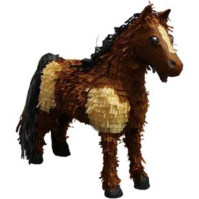 Pinatas 3D Horse Party Game, Decoration & Photo Prop - Brown/Tan in Kuwait