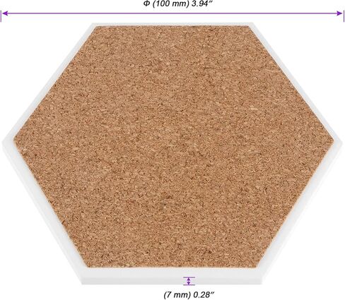 30 Packs 4 x 4 Inch Ceramic Tiles for Crafts Coasters, Square Unglazed White Ceramic Tiles with Cork Backing Pads, Use with Alcohol Ink or Acrylic Pouring, Make Your Own Coasters in Saudi Arabia