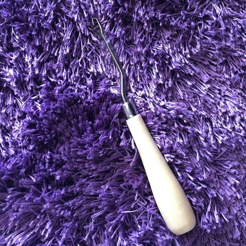 أداة ربط مزلاج خشبية من Maosifang مقاس 6.5 بوصة لصنع السجاد والحرف الفنية، 3 عبوات in Kuwait