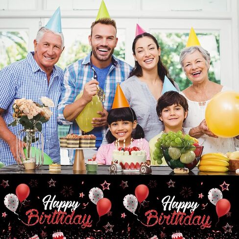 breling 3 حزمة لوازم حفلات أعياد الميلاد، قصاصات من الورق، مفارش مائدة عيد ميلاد سعيد، أغطية طاولات مرصعة بالنجوم للأطفال والكبار، ديكورات حفلات أعياد الميلاد، 54 × 108 بوصة (أرجواني وأسود) in Kuwait