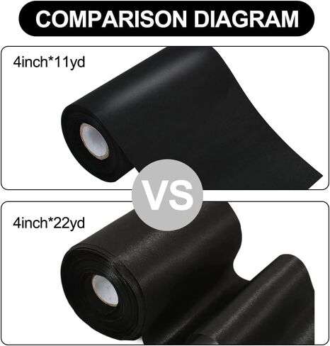 TONIFUL 4 بوصة × 22 ياردة واسعة شريط الساتان الأحمر النسيج الصلب شريط كبير لقطع حفل عدة الافتتاح الكبير كرسي وشاح الجدول الشعر سيارة الأقواس الخياطة الحرفية هدية التفاف حفل زفاف الديكور in Kuwait