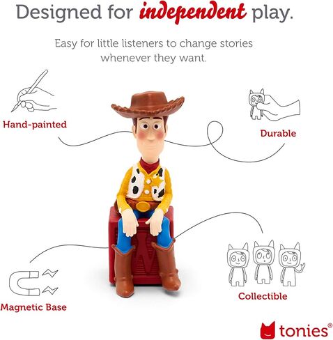 Tonies Woody Audio Play Character from Disney and Pixar's Toy Story in Saudi Arabia