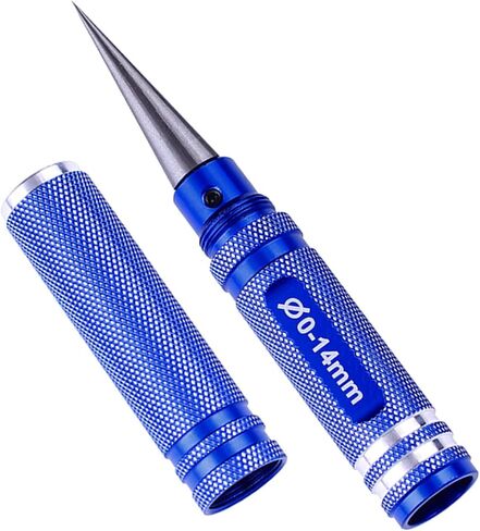 Hobbyfire RC Body Reamer Hole، مقص منحني ومقص مستقيم RC جسم السيارة مجموعة كومبو 3 قطع، فتحة 0-14 مم (أسود) in Saudi Arabia