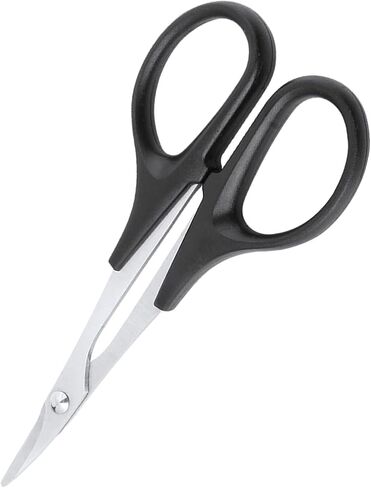 Hobbyfire RC Body Reamer Hole، مقص منحني ومقص مستقيم RC جسم السيارة مجموعة كومبو 3 قطع، فتحة 0-14 مم (أسود) in Saudi Arabia