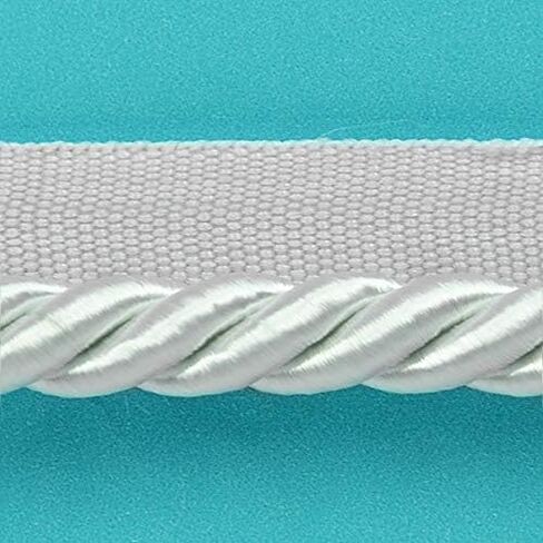 Trims by the Yard Hilda 3/8" Twisted Lip Cord Trim, Blue (5 Yard Cut) in Saudi Arabia