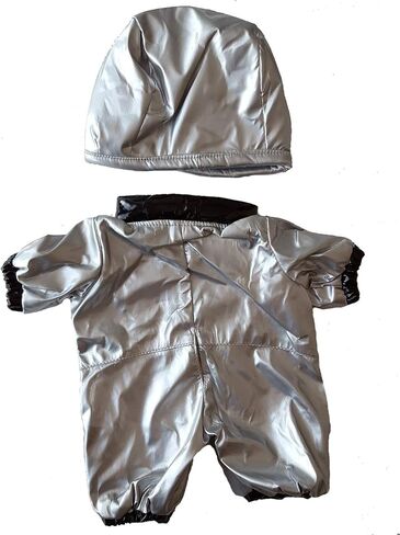 زي رائد الفضاء لزي الدب الصغير يناسب قياس 35.56 سم - 45.72 سم بناء دب، دببة فيرمونت تيدي بيرز، اصنع حيواناتك المحشوة. in Kuwait