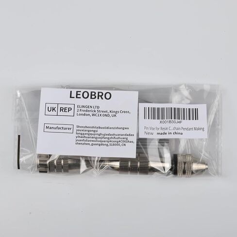 Pin Vise for Resin Casting Molds, LEOBRO Steel Hand Drill, Resin Drill with 10 PCS Drill Bit, Precision Hand Drill Tools for Epoxy Resin Arts Crafts, Wood, Clay, DIY Resin Keychain Jewelry Making in Saudi Arabia