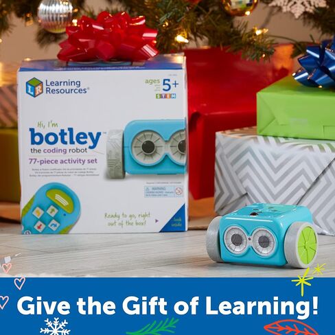 Learning Resources Botley The Coding Robot - 45 Pieces, Ages 5+ Screen- Free Coding Toys, Coding STEM Toy for Kids, Coding for Kids in Saudi Arabia