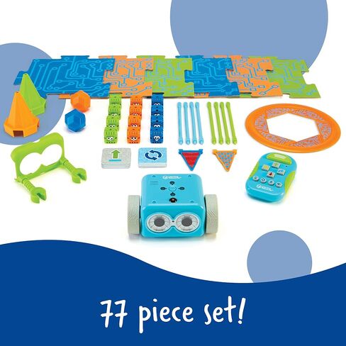 Learning Resources Botley The Coding Robot - 45 Pieces, Ages 5+ Screen- Free Coding Toys, Coding STEM Toy for Kids, Coding for Kids in Saudi Arabia