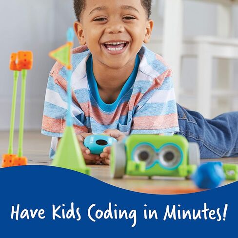 Learning Resources Botley The Coding Robot - 45 Pieces, Ages 5+ Screen- Free Coding Toys, Coding STEM Toy for Kids, Coding for Kids in Saudi Arabia
