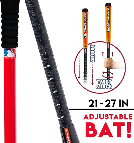 Franklin Sports MLB Adjust-A-Hit T-Ball Set Blue/Red, 5 - 18 years includes Tee, Ball, & Bat in Saudi Arabia