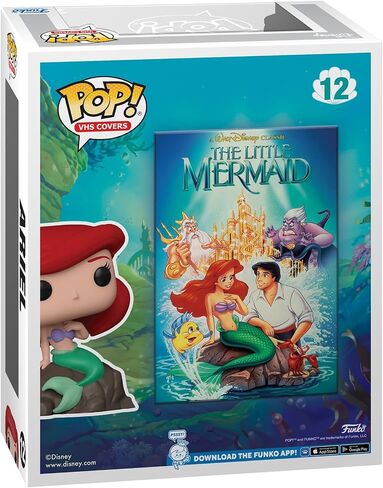 Funko Pop! VHS Cover: Disney - The Little Mermaid, Ariel (Amazon Exclusive) in Saudi Arabia