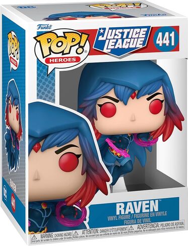 Funko Pop! Heroes: Justice League - Raven, Winter Convention Exclusive in Saudi Arabia