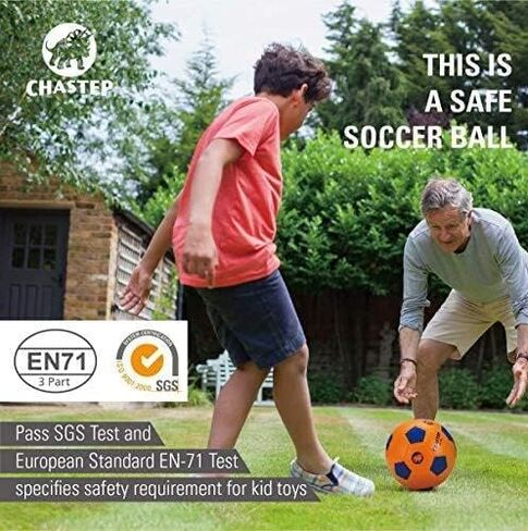 Chastep Sports Foam Soccer Ball for Kids or Beginner, 8“ Sponge Soccer Ball, Safe & Soft Kick Play in Kuwait