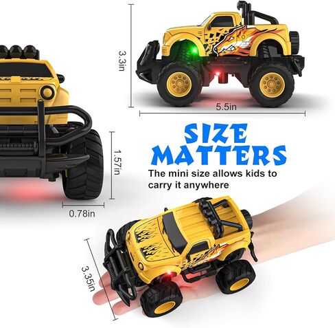سيارة التحكم عن بعد Mafbeanl للأولاد 4-7، سيارة RC صغيرة بمقياس 1:43 للأطفال من عمر 3-5 سنوات، ألعاب سيارات شاحنة هدايا عيد الميلاد للأطفال الصغار 3 4 5 6 7 سنوات (أحمر) in Kuwait
