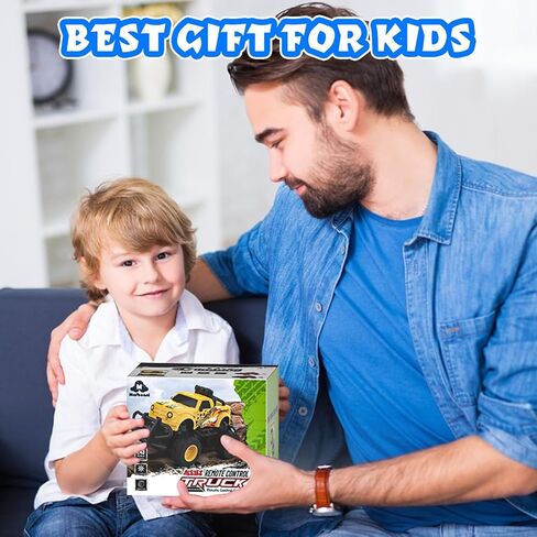 سيارة التحكم عن بعد Mafbeanl للأولاد 4-7، سيارة RC صغيرة بمقياس 1:43 للأطفال من عمر 3-5 سنوات، ألعاب سيارات شاحنة هدايا عيد الميلاد للأطفال الصغار 3 4 5 6 7 سنوات (أحمر) in Kuwait