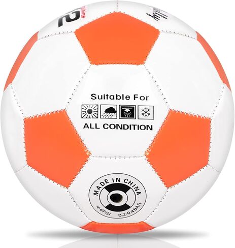 Soccer Ball for Baby/Toddlers,Mini Soccer Balls Size 1.5, 6" Kids Toy Ball for Indoor Outdoor Play Games,Small and Lightweight(160g) in Kuwait