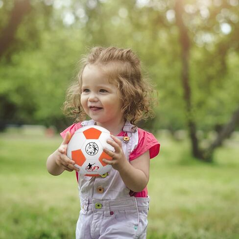 Soccer Ball for Baby/Toddlers,Mini Soccer Balls Size 1.5, 6" Kids Toy Ball for Indoor Outdoor Play Games,Small and Lightweight(160g) in Kuwait