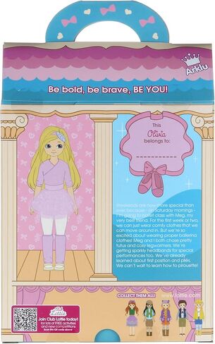 Lottie Doll Ballet Class Ballerina Doll | Perfect Ballet Toys for Girls and Boys for Girls Age 3 4 5 6 7 8 in Kuwait