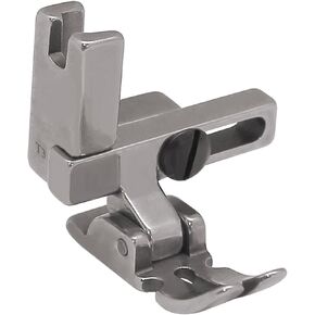 YEQIN 2Pcs Universal Presser Foot #T3 Three-in-One Multifunctional Presser Foot Adjustable Left and Right Unilateral Presser Foot for Flat Car Sewing Machine (Metal+Plastic)