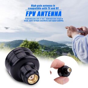 هوائي Vingvo Drone، 5.8G 5Dbi RHCP هوائي ABS مقاوم للحرارة، لملحقات Rc ملحق Rx Tx بدون طيار (إبرة داخلية)