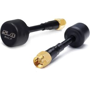 كوراونير هوائي صغير من منظور الشخص الاول اس ام ايه ذكر متوافق مع جهاز ارسال لطائرة بدون طيار FPV رباعية طويلة المدى (SMA) in Kuwait