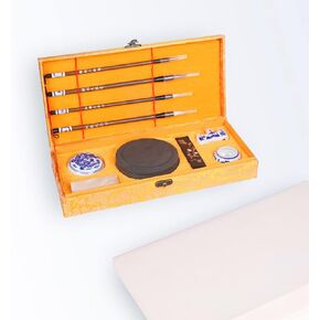 جانو مجموعة الخط الصيني من 11 قطعة، فرشاة سومي للخط للمبتدئين مع 20 قطعة من ورق الخط، كتابة مائية سومي الصينية لممارسة الخط الصيني او الخط الياباني in Kuwait