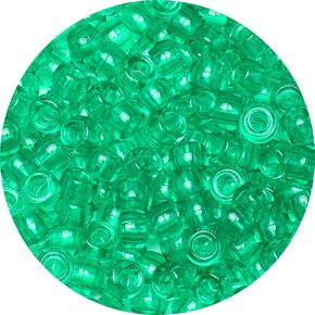 Eppingwin 1000 Pony Beads, Beads, 6x9 mm Large Beads, Hair Beads, Beads for Hair Braids, Glitter Beads, (Orange, Medium Pack)